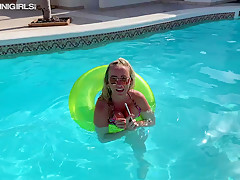 Pool Competiton - RealBikiniGirls