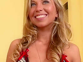 Pretty Russian’s Jessy first anal clip