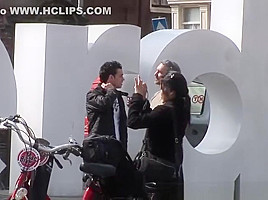 Pussylicked dutch whore face jizzed after getting pounded