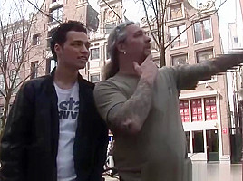 Pussylicked dutch whore face jizzed after getting pounded