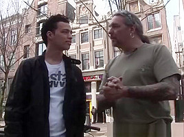 Pussylicked dutch whore face jizzed after getting pounded