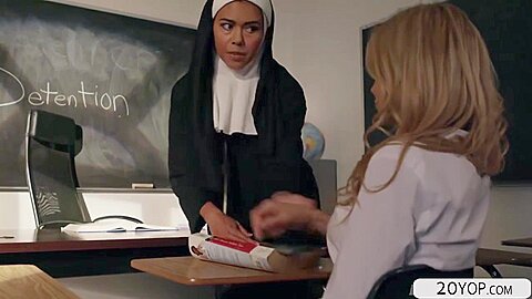 Riley Steele And Dana Vespoli In Hot teen 18+ And Fucks Priest