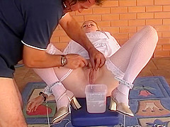 SHAVING SHELLEYS BRIDAL REDHEAD CUNT 4 FUCKING CAM 1