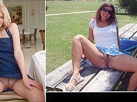 See I Have No Panties On !