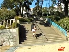 Skirt sharked babe hid in the bushes after the shark attack