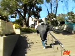 Skirt sharked babe hid in the bushes after the shark attack