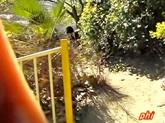 Skirt sharked babe hid in the bushes after the shark attack