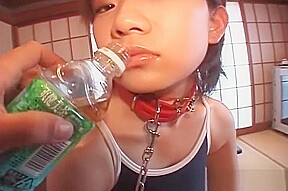 Small Asian slut enjoys to be tortured