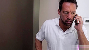 Step dads Bobby and Johnny splash their man goo on swapped daugters Kenna and Jenna