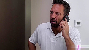 Step dads Bobby and Johnny splash their man goo on swapped daugters Kenna and Jenna
