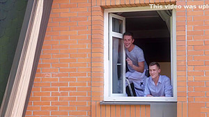 Step mom British Milf Takes Two Dicks In Pussy At Same Time