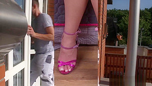 Step mom British Milf Takes Two Dicks In Pussy At Same Time