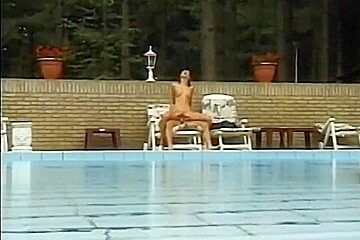 Stephanie In The Pool