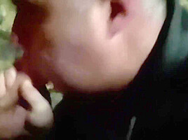 Straight Guy Gets Balls Emptied In Public