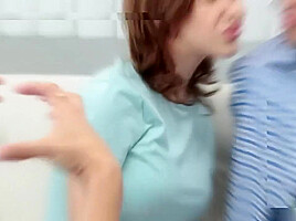 Sweet teens 18+ Lose A Bet And Have To Switch Their Step dads And Fuck Them