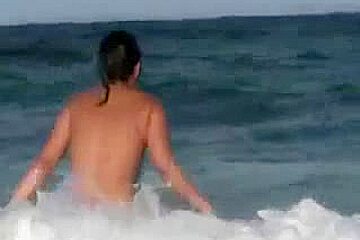 TROC Can't Live Without Spying A In Nature's Garb Beauty on Beach