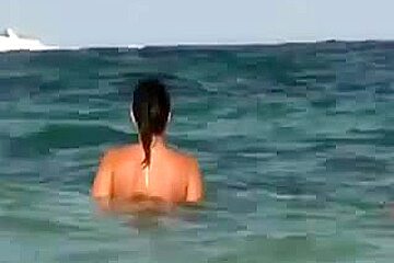 TROC Can't Live Without Spying A In Nature's Garb Beauty on Beach