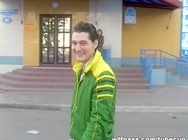 Taken into the throat in the car in plain sight for 100 bucks