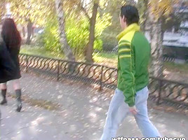 Taken into the throat in the car in plain sight for 100 bucks