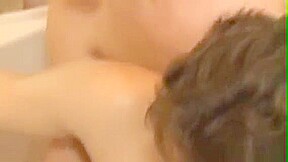 Tattooed Petite Devours Clients Dick In The Bathtub