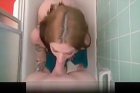 The shower trap shot with daisy