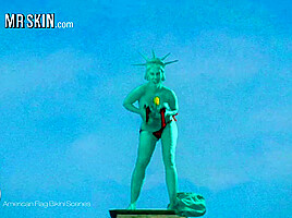 Top 5 American Flag Bikini Scenes - Mr Skin