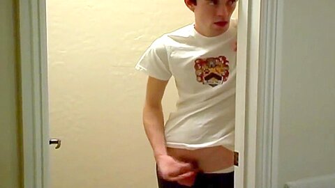 Twink Shower Ass Drilling Ends With Hot Facial