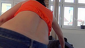 Tyrannical home jeans sitting by Femdom Austria