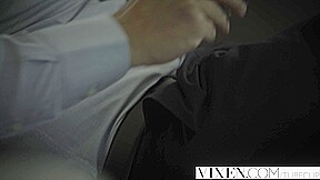 VIXEN Hot Babysitter Leah Gotti Gets Anal Payment