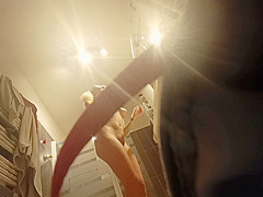 Voyeur bathroom hairy sis