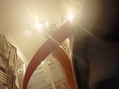 Voyeur bathroom hairy sis