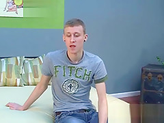 Young Cute Twink Sucking A Huge   