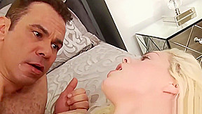 Young gonzo beauty blows and fucks older male