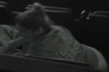amateur couple in movie theater 2 getting horny