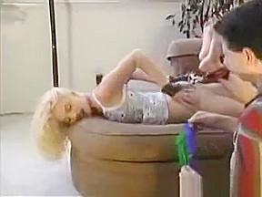 blond tickled bottomless