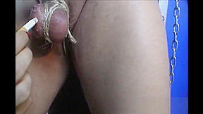 cybil burns your cock in latex