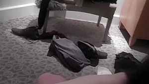 girl swallows my load at casino