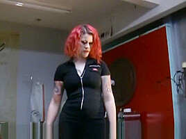 godess soma beats up some guy with ballbusting