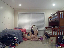lesbians in bedroom