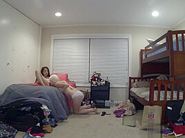 lesbians in bedroom
