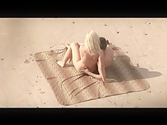 on public beach  Hot young couple sex1