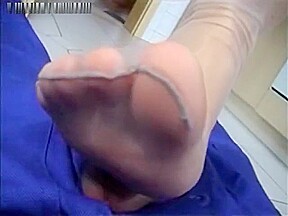 shoe foot panty job